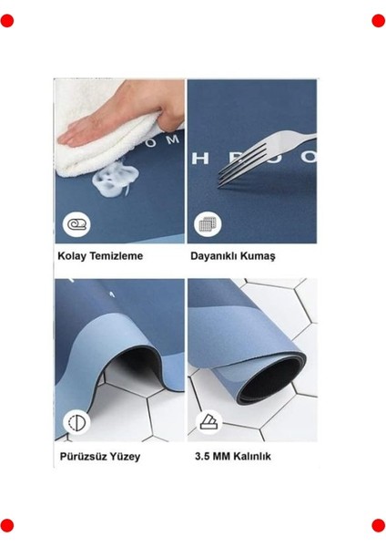 Süper Emici Kaymaz Banyo Paspası fırsatları