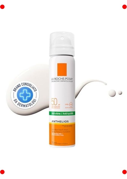 Spf 50+ Matlaştırıcı Yüz Güneş Koruyucu Sprey 75ML