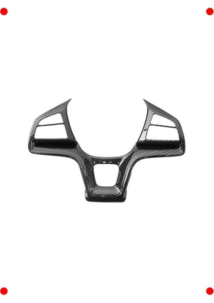 Karbon Desenli Direksiyon Trim Kapağı