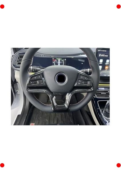 Karbon Desenli Direksiyon Trim Kapağı modelleri