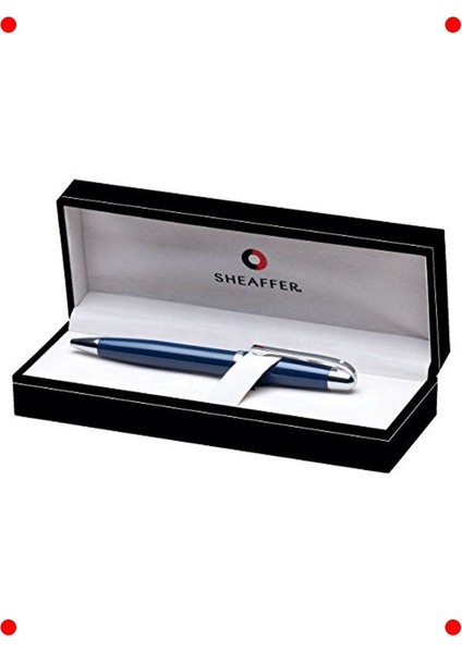 Parlak Mavi Krom Tükenmez Kalem