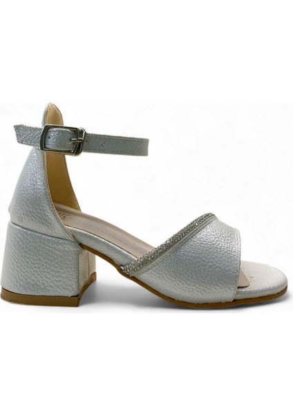 706 Kız Çocuk Okul Öncesi Topuklu Abiye Ayakkabı