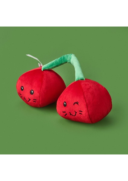 Soft Kiraz Figürlü Yastık - Kırmızı - 25 cm modelleri