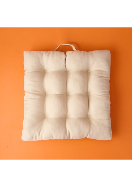 Soft Traum Sandalye Minderi - Bej - 45X45 cm