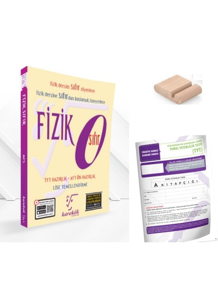 Fizik Sıfır Konu Özetli Soru Bankası Tyt 2026+TELEFON Tutucu+Tyt Deneme
