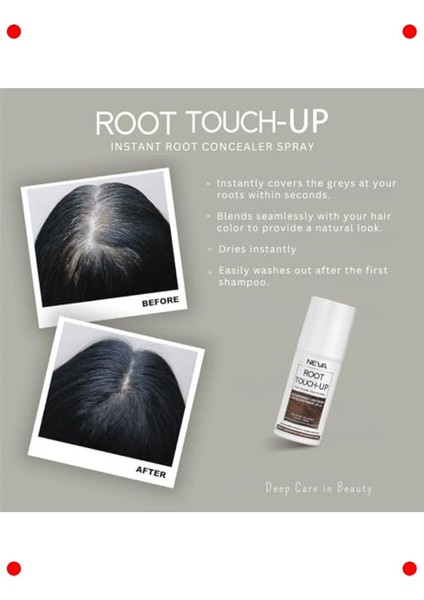 Saç Dipleri Kapatıcı Sprey - Koyu Kahverengi modelleri