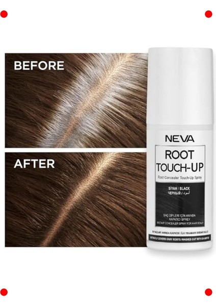 Saç Dipleri Kapatıcı Sprey - Koyu Kahverengi indirimleri