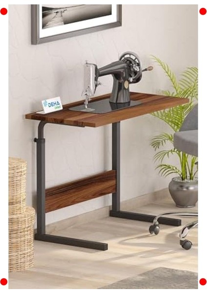 Yükseklik Ayarlı Çok Amaçlı Çalışma & Yemek Masası (80X40) fırsatları