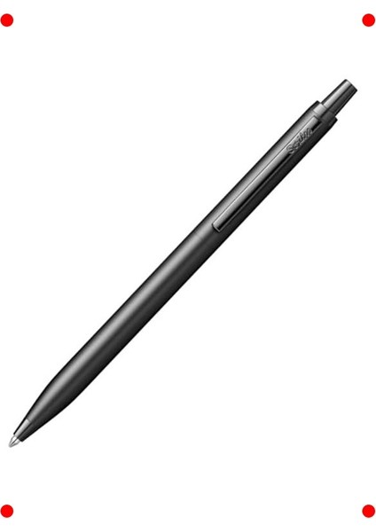 Mat Siyah Tükenmez Kalem - Klasik Tasarım