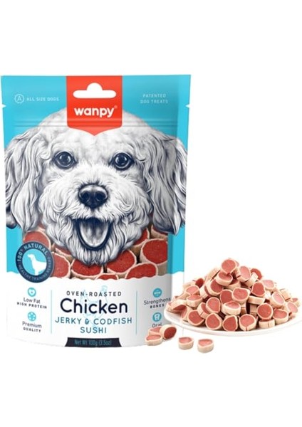 Tavuk ve Morina Balıklı Köpek Ödülü 100 gr modelleri