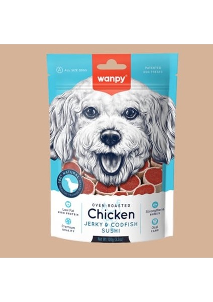 Tavuk ve Morina Balıklı Köpek Ödülü 100 gr indirimleri