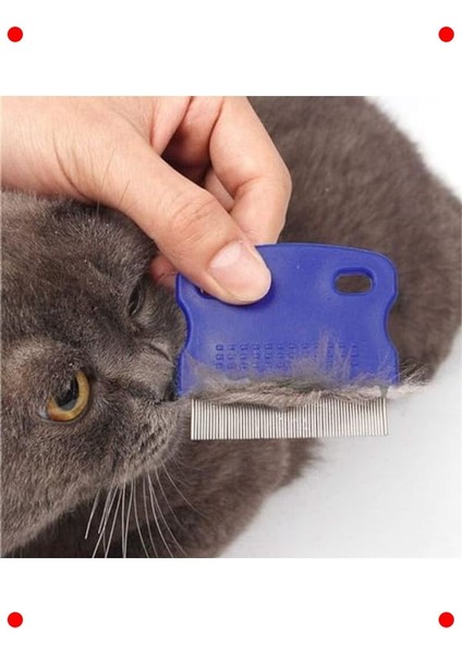 Kedi Köpek Pire Tarağı ve Gözyaşı Lekesi Tarağı Seti