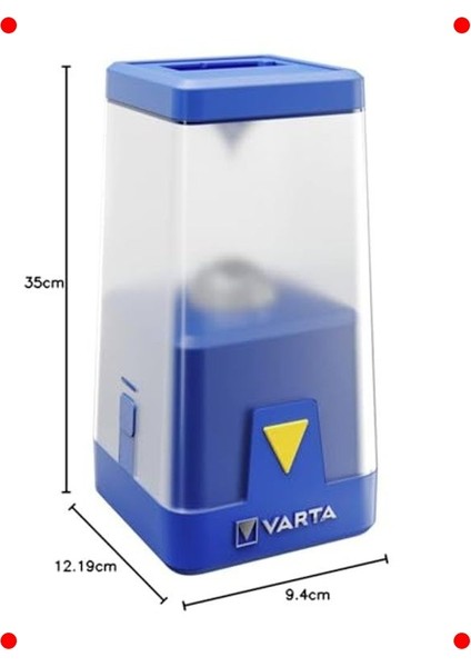 Dış Mekan Atmosfer Lambası, Akülü modelleri