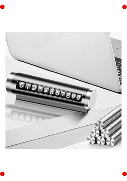 Alüminyum Çevirmeli Gizlenebilir Araç Park Numaratörü fiyatları