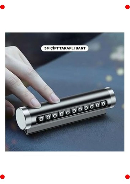 Alüminyum Çevirmeli Gizlenebilir Araç Park Numaratörü modelleri