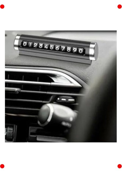 Alüminyum Çevirmeli Gizlenebilir Araç Park Numaratörü indirimleri