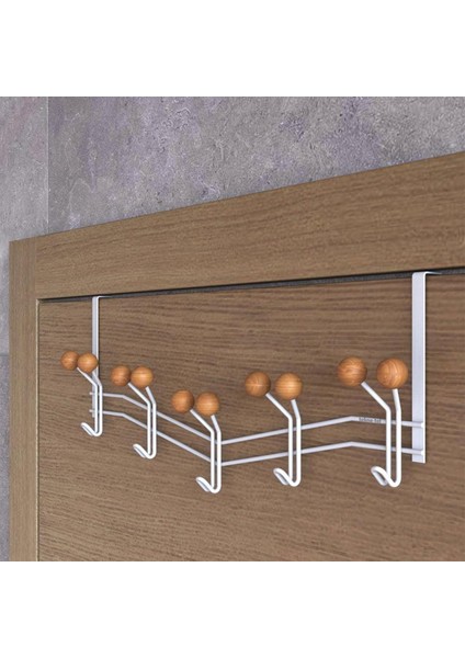 5'li Kapı Arkası Askılık - Beyaz fiyatları