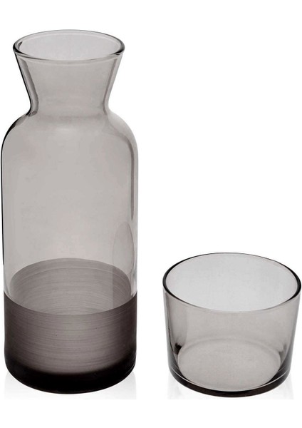 Matte Bardaklı Sürahi - Siyah - 700 ml modelleri