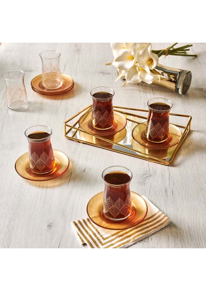Leaf 12 Parça Çay Seti