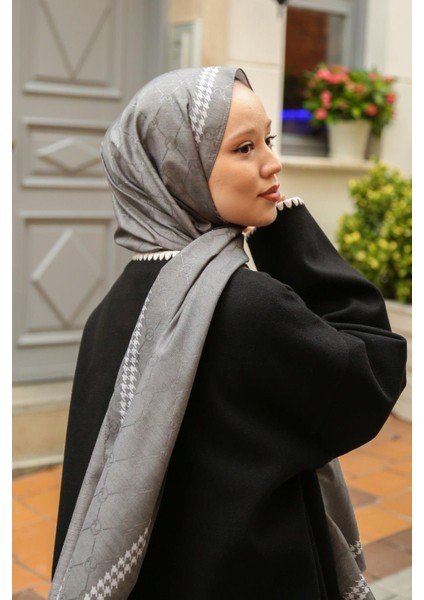 Hint Ipek Premium Lux Original Monogram Şal (Ipek Vual, Özel Seri, Yüksek Kalite, Hafif, Rahat, Şık, Tesettür Giyim, Shawl, Hijab) indirimleri