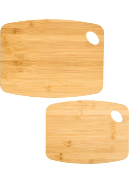 Bambu 2'li Kesme Tahtası - Kahverengi