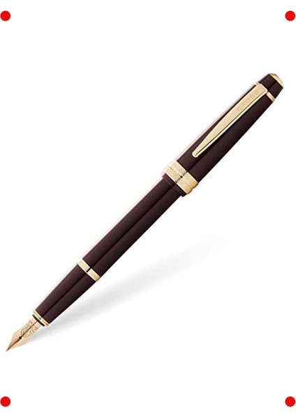 Dolmakalem, Bordo Altın Detaylı, M Uç