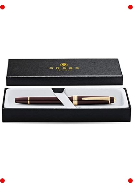 Dolmakalem, Bordo Altın Detaylı, M Uç modelleri