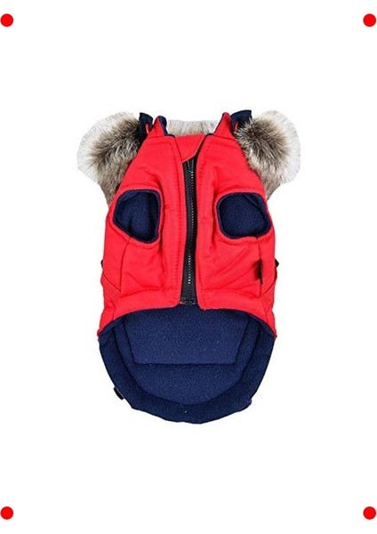 Rahat Köpek Yelek Tasması - Kırmızı M Beden fiyatları