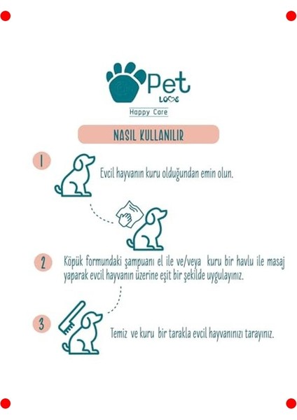 Köpük Evcil Hayvan Şampuanı - Kurabiye & Vanilya 225ML indirimleri