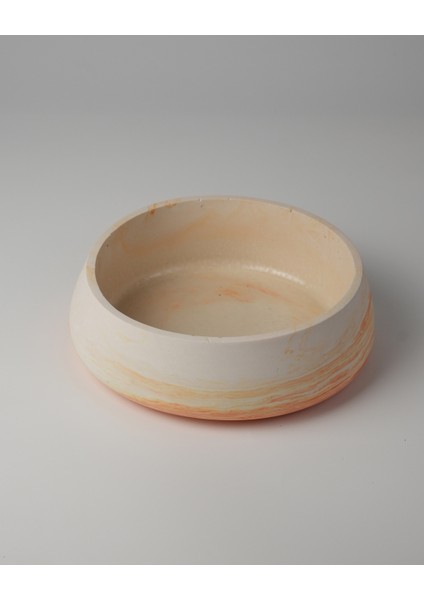 Dekoratif Beton Kase - Amorf 5X19 1l- Sukulent - Mini Kaktüs - Bonsai - Aranjman Kasesi modelleri