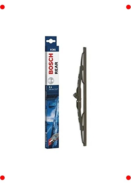 Arka Cam Sileceği - 340 mm (Getz Uyumlu)