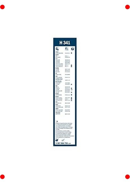 Arka Cam Sileceği - 340 mm (Getz Uyumlu) fiyatları