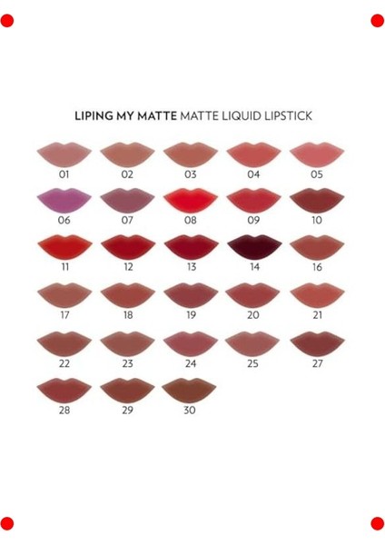 Mat Bitişli Kalıcı Ruj No:16 modelleri