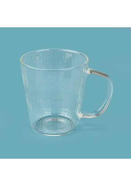 Çizgili 6'lı Kulplu Çay Bardağı Seti - Şeffaf modelleri