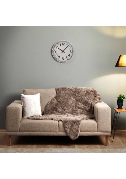 Simplex Duvar Saati - Beyaz - 38 cm fiyatları