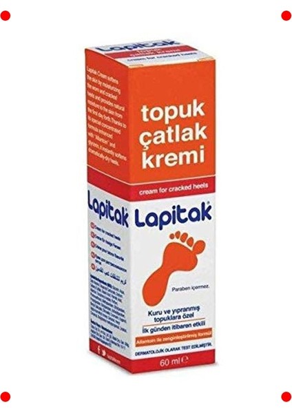 Topuk Çatlak Bakım Kremi 60 ml - Onarıcı Etki