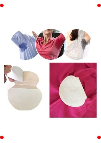 Koltuk Altı Ter ve Koku Emici Pedler - 12 Adet modelleri