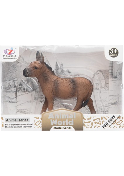 Kutulu Model Figür Hayvan Eşek