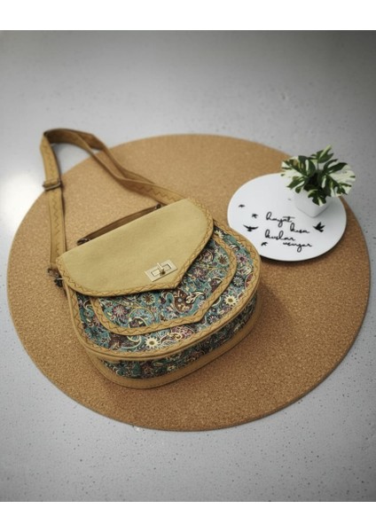 Otantik Mozaik Desen Kadife Kapak Kadın Çantası fiyatları