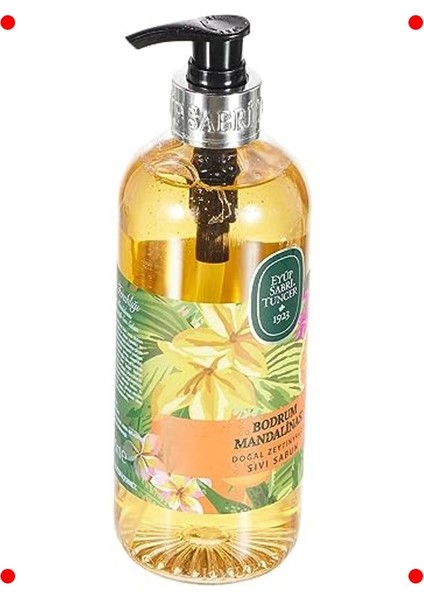 Doğal Zeytinyağlı Mandalina Kokulu Sıvı Sabun 500 ml modelleri