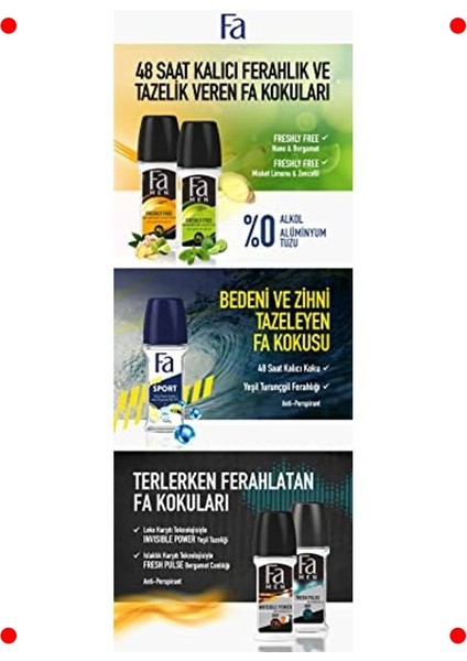 Görünmez Koruma Roll-On Deodorant, 50 ml fırsatları