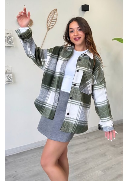 Tek Cep Detaylı Oduncu Gömlek modelleri