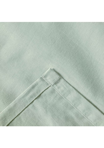 Soft Basic Tek Kişilik Düz Kenar Çarşaf - Yeşil - 160X240 cm fiyatları