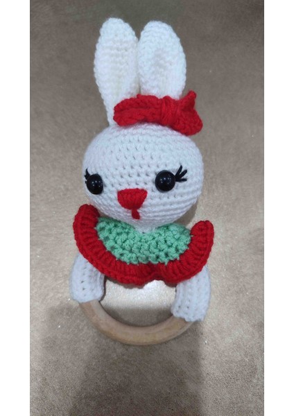 Amigurumi Kız Bebek Için Çilek Kız Tavşan Yeni Doğan Seti modelleri
