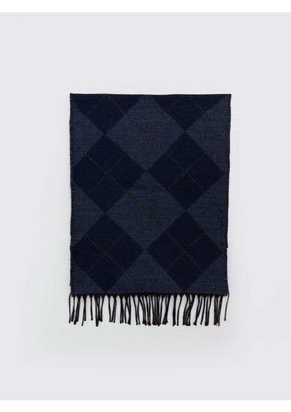 Yeni Sezon Ekose Desenli Püsküllü Erkek Atkı fiyatları