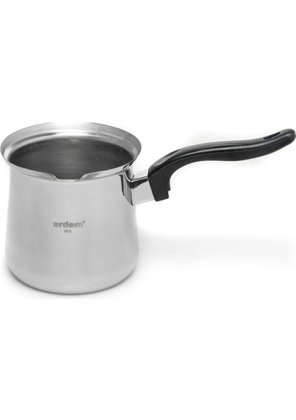 No:6 Paslanmaz Çelik Cezve - Gri