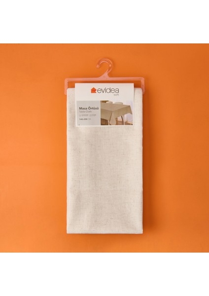 Soft Bella Keten Masa Örtüsü - Ekru - 140X200 cm modelleri