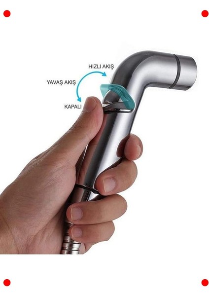 Spiralli Taharet El Duşu - Debi Ayarlı fiyatları