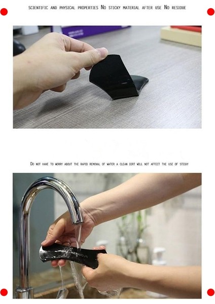 Çok Amaçlı Nano Yapışkan Ped - Ev & Araba Için modelleri