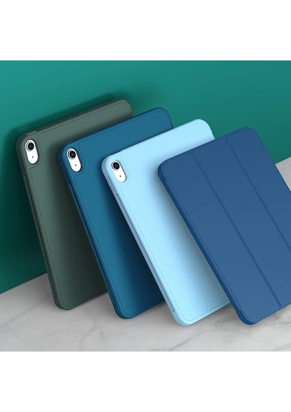 Apple iPad Pro 11 (2021) 3. Nesil Kalemlikli Yatay Standlı Versa Smart Kılıf A2377 A2459 A2301 A2463